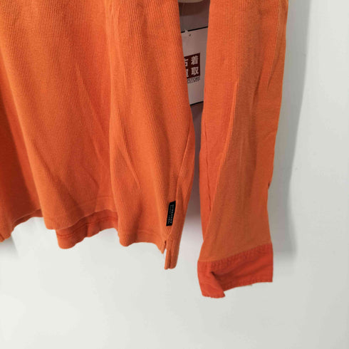 バーバリーブラックレーベル BURBERRY BLACK LABEL ホース刺繍 リブニット ドッキングシャツ メンズ 2