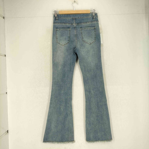 デザインフレアデニムパンツ レディース M