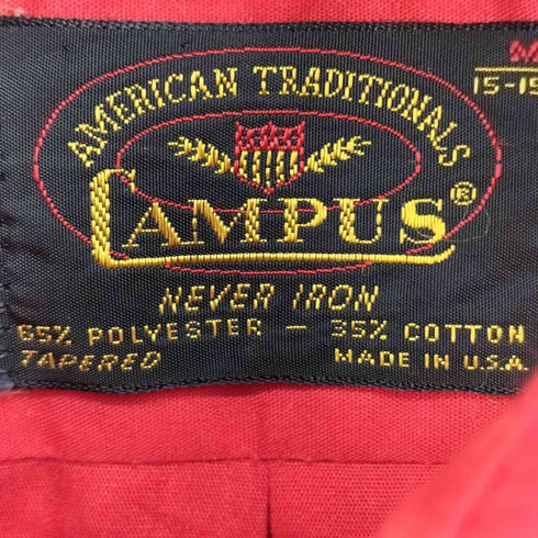 キャンパス CAMPUS 70S L/S シャツ メンズ JPN:M