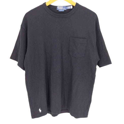 ポロバイラルフローレン Polo by RALPH LAUREN BIG FIT 裾ポニー ビック フィット ヘビーウェイト ジャージー Tシャツ メンズ import:M