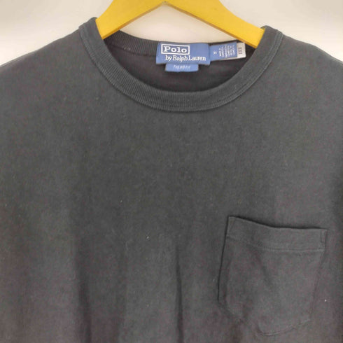 ポロバイラルフローレン Polo by RALPH LAUREN BIG FIT 裾ポニー ビック フィット ヘビーウェイト ジャージー Tシャツ メンズ import:M