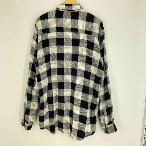ステューシー Stussy 00S AUTHENTICタグ チェック シャツ ジャケット ワーク 裏地サーマル メンズ import:XL
