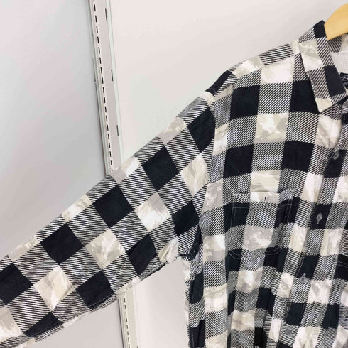 ステューシー Stussy 00S AUTHENTICタグ チェック シャツ ジャケット ワーク 裏地サーマル メンズ import:XL