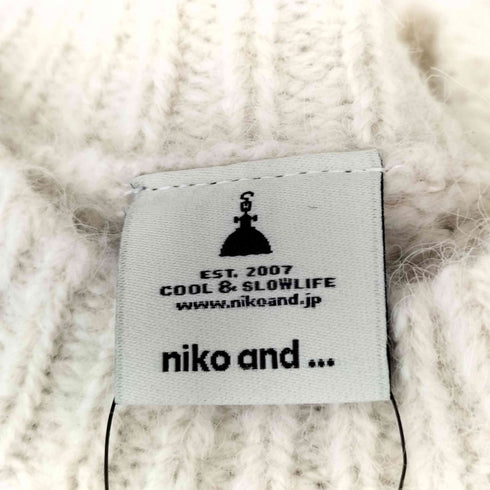 ニコアンド niko and... アンゴラMIXノルディックP レディース FREE