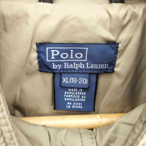 ポロバイラルフローレン Polo by RALPH LAUREN 90S ポニー刺繍 スナップ キルティング ジャケット ユニセックス メンズ import:XL