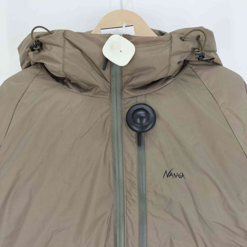 ナンガ NANGA AURORA DOWN JACKET オーロラダウン ジャケット リップストップ フーデッド メンズ JPN:XL