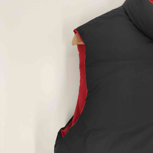 ポロバイラルフローレン Polo by RALPH LAUREN 90-00S エンブレムワッペン ポニー刺繍 ジップアップ ダウンベスト リバーシブル ユニセックス メンズ import:XL