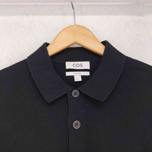 コス COS RELAXED-FIT KNITTED POLO SHIRT メンズ import:S