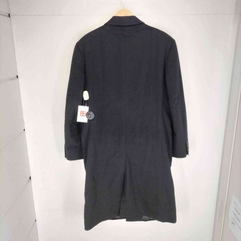 カシミヤ100チェスターコート メンズ