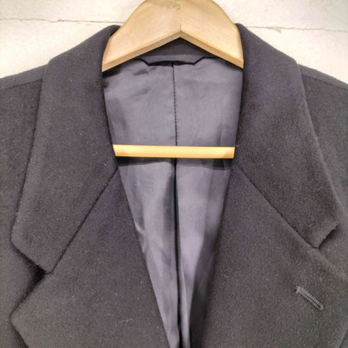 カシミヤ100チェスターコート メンズ