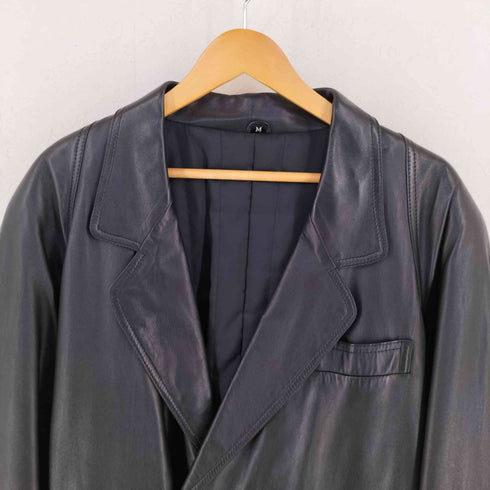 SHEEP LEATHER ダブル ジャケット メンズ JPN:M