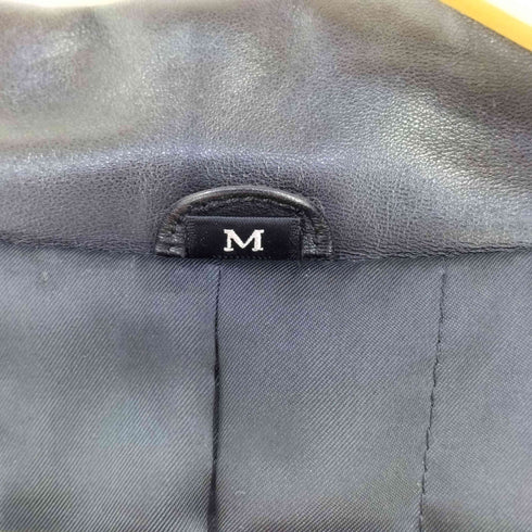 SHEEP LEATHER ダブル ジャケット メンズ JPN:M