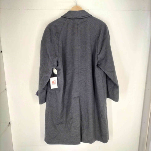 カシミヤ100ステンカラーコート メンズ S