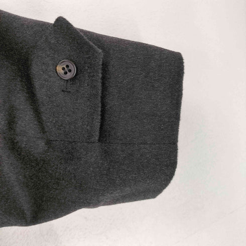 カシミヤ100ステンカラーコート メンズ S