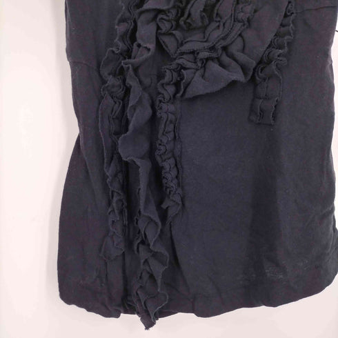 ワイズ Ys フリル 花 クルーネックTシャツ レディース JPN:2