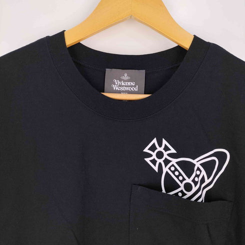 ヴィヴィアンウエストウッドマン Vivienne Westwood MAN PEEK ORB ポケットTシャツ メンズ 46