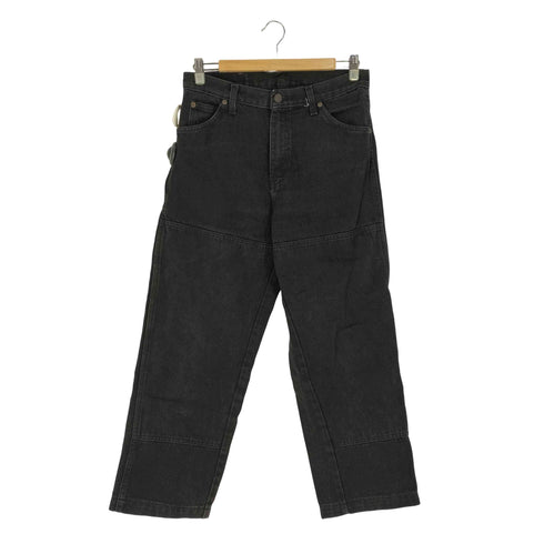ディッキーズ Dickies 90S~00S 後染め ダブルニー ブラック デニム パンツ メンズ