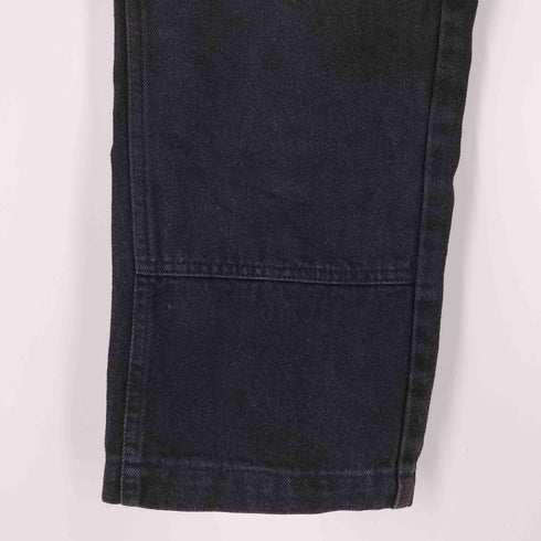 ディッキーズ Dickies 90S~00S 後染め ダブルニー ブラック デニム パンツ メンズ