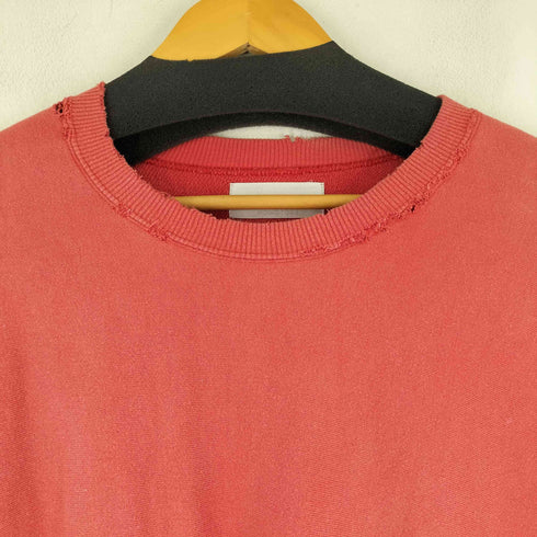 MOMOTOSE ダメージクルーネックスウェット メンズ JPN:L