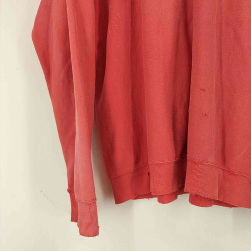 MOMOTOSE ダメージクルーネックスウェット メンズ JPN:L