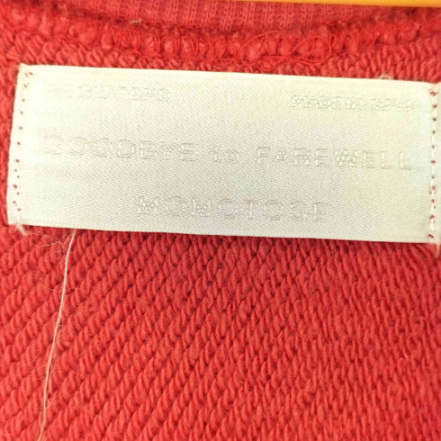 MOMOTOSE ダメージクルーネックスウェット メンズ JPN:L