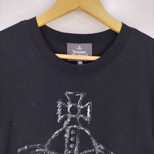 ヴィヴィアンウエストウッドマン Vivienne Westwood MAN ROUGHLY STITCHED ORB リラックスTシャツ メンズ 46