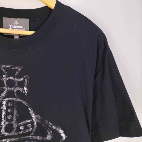 ヴィヴィアンウエストウッドマン Vivienne Westwood MAN ROUGHLY STITCHED ORB リラックスTシャツ メンズ 46