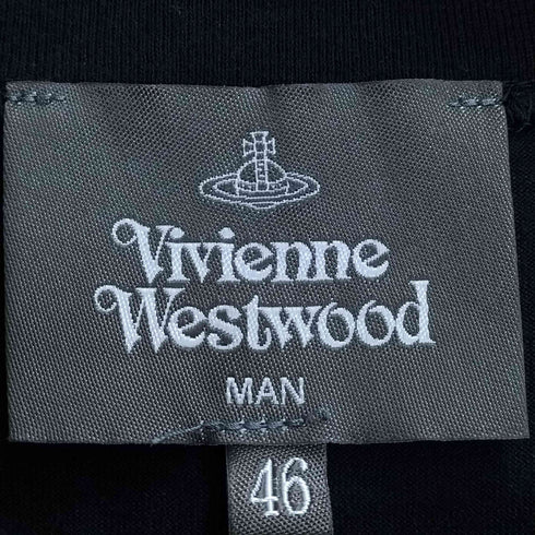 ヴィヴィアンウエストウッドマン Vivienne Westwood MAN ROUGHLY STITCHED ORB リラックスTシャツ メンズ 46