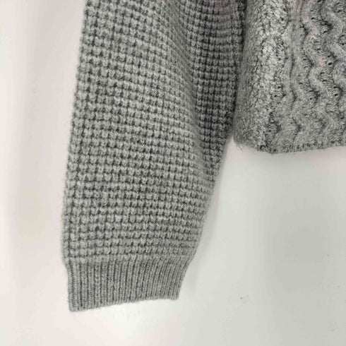 エストラータ STRATA パターンミックスニット レディース ONE SIZE