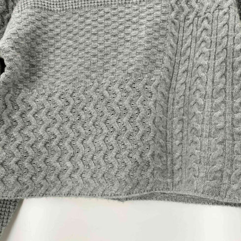 エストラータ STRATA パターンミックスニット レディース ONE SIZE