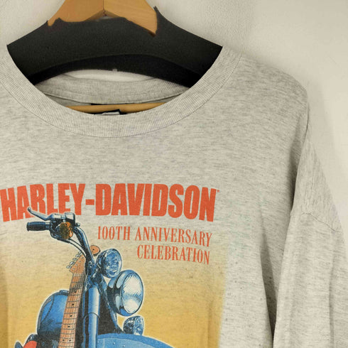 ハーレーダビッドソン HARLEY-DAVIDSON 90-00S 両面プリント L/S Tシャツ メンズ import:XL