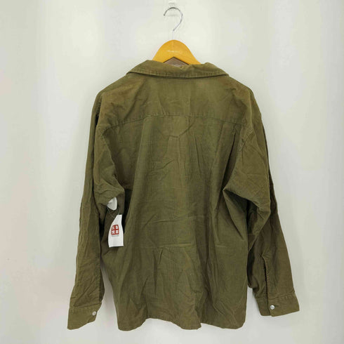 マンハッタン Manhattan 60s コーデュロイ 開襟 オープンカラー シャツ メンズ import:XL