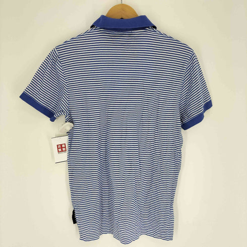 ラルフローレンパープルレーベル RALPH LAUREN PURPLE LABEL ボーダー ポロシャツ メンズ import:S