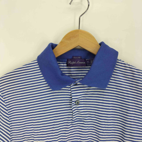 ラルフローレンパープルレーベル RALPH LAUREN PURPLE LABEL ボーダー ポロシャツ メンズ import:S