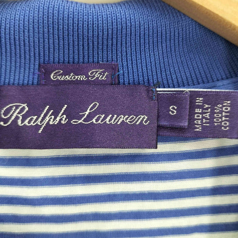 ラルフローレンパープルレーベル RALPH LAUREN PURPLE LABEL ボーダー ポロシャツ メンズ import:S