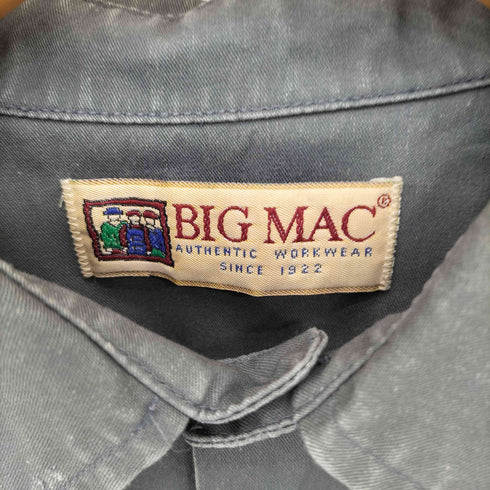 ビッグマック BIG MAC 90s L/S ワークシャツ メンズ