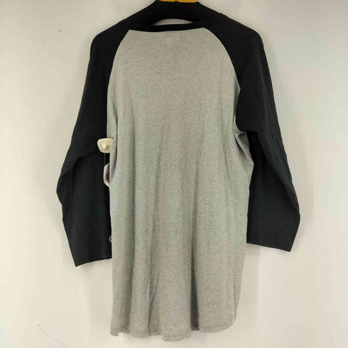 チャンピオン Champion RECON 90-00S フロントプリントラグランスリーブTシャツ メンズ import:L