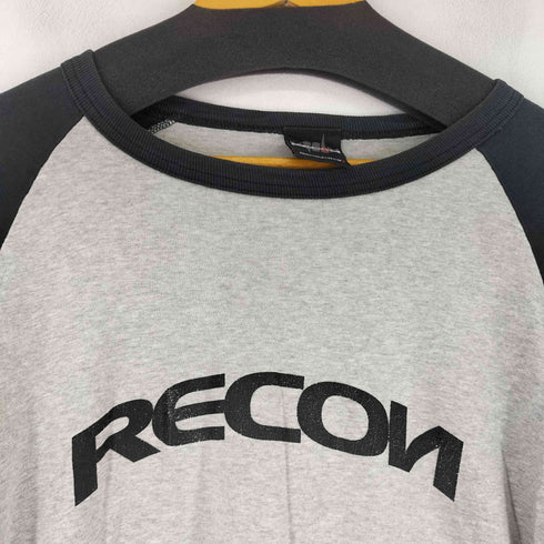 チャンピオン Champion RECON 90-00S フロントプリントラグランスリーブTシャツ メンズ import:L
