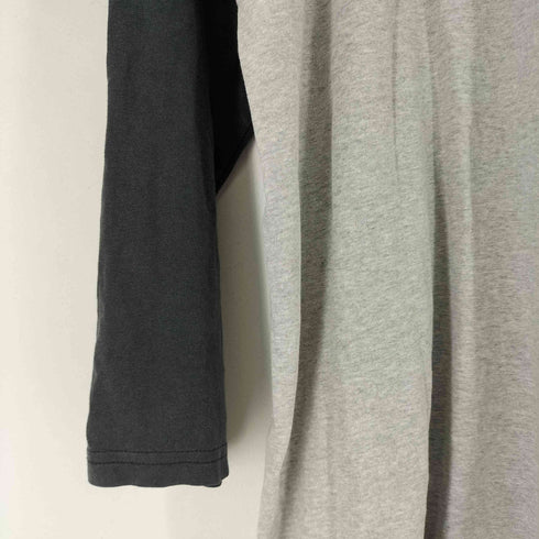 チャンピオン Champion RECON 90-00S フロントプリントラグランスリーブTシャツ メンズ import:L