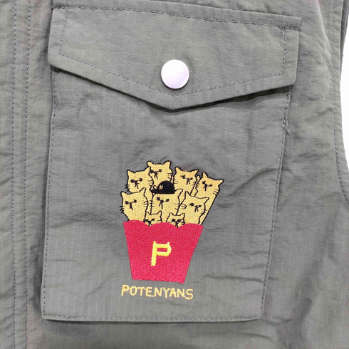 scolar parity ポテニャンズ刺繍ベスト レディース JPN:M