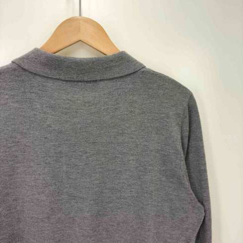 ザラ ZARA プレーンニットポロセーター レディース JPN:L