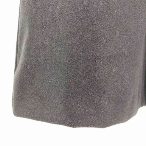 スカラー ScoLar ネコ蝶ロゴライン ジャガードニット切替コート レディース import:M