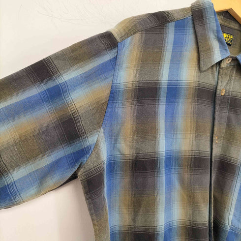 オシュコシュ OSHKOSH オンブレチェック 長袖 シャツ メンズ LT