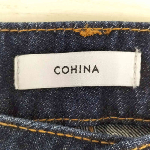 コヒナ COHINA DENIM フレアワイド レディース regular