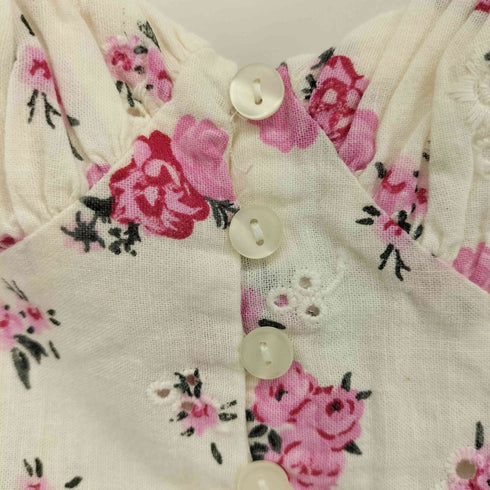 ザラ ZARA 花柄プリント キャミワンピース レディース import:S