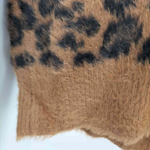 ザラ ZARA レオパード柄 カーディガン レディース import:S
