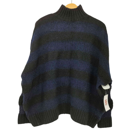 ザラ ZARA ハイネックボーダーニット レディース import:S