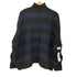 ザラ ZARA ハイネックボーダーニット レディース import:S