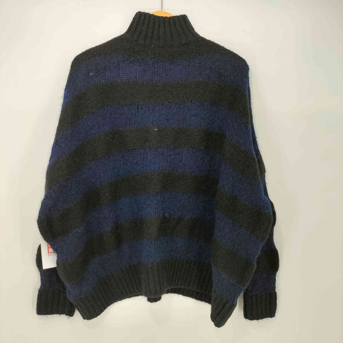 ザラ ZARA ハイネックボーダーニット レディース import:S