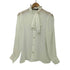 ザラ ZARA プリーツスリーブ仕様ブラウス レディース import:XS